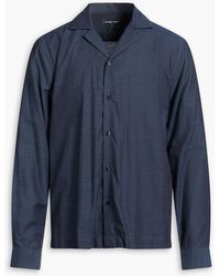 Frescobol Carioca - Safra Herringbone Cotton Shirt - Lyst