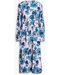 Diane von Furstenberg - Sydney Floral-print Crepe De Chine Midi Dress - Lyst