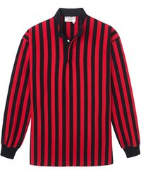 Rowing Blazers Red And Black Cotton Old School Soccer Shirt