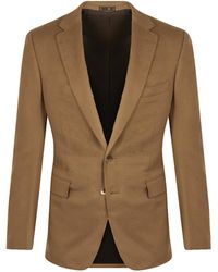 Cifonelli Camel Cashmere Jacket - Natural
