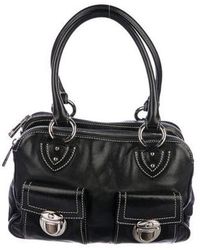 Lyst Marc Jacobs Quilted Blake Bag Black In Metallic Marc Jacobs Leather Blake Bag Black Lyst