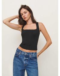 Reformation - Sienna Knit Top - Lyst