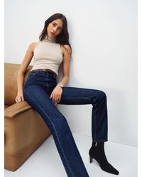 Reformation - Jax Stretch High Rise Straight Jeans - Lyst