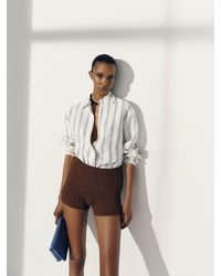 Reformation - Andy Oversized Linen Shirt - Lyst