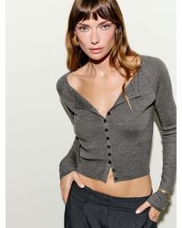 Reformation - Meadow Regenerative Merino Cardigan - Lyst