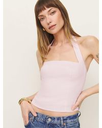 Reformation - Malika Linen Top - Lyst