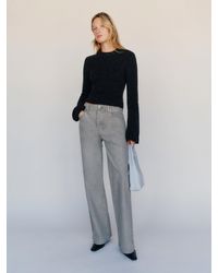 Reformation - Clyde Low Rise Baggy Jean Denim - Lyst
