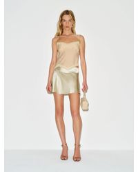 Reformation - Samara Silk Skirt 0 - Lyst