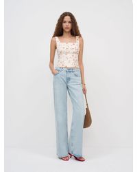 Reformation - Clarence Linen Top 0 - Lyst