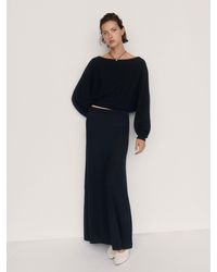 Reformation - Brianna Cashmere Boatneck Top - Lyst