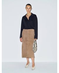 Reformation - Mellen Polo Knit Top - Lyst