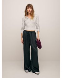 Reformation - Ethan Satin Pant - Lyst