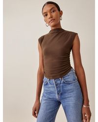 Reformation - Lindy Knit Top - Lyst