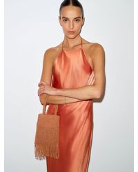 Reformation - Valentina Mini Beaded Bag - Lyst
