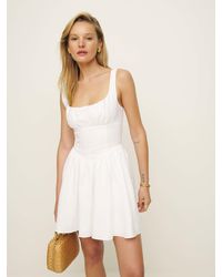 Reformation - Daria Linen Dress - Lyst