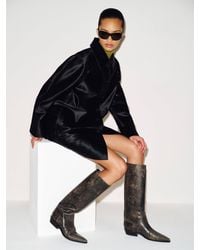 Reformation - Dominique Knee Boot Bleached Leather - Lyst