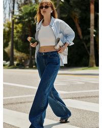 Reformation - Cary Low Rise Slouchy Wide Leg Jeans - Lyst