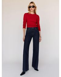 Reformation - Cary Low Rise Slouchy Wide Leg Long Jeans - Lyst