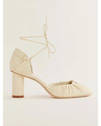 Reformation - Marilena Lace Up Pump - Lyst