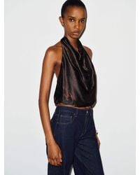 Reformation - Jony Silk Top 0 - Lyst