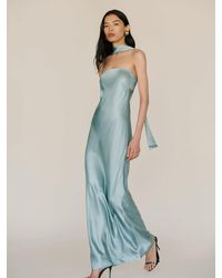 Reformation - Oren Silk Dress - Lyst