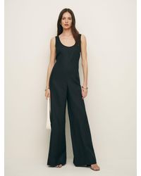 Reformation - Nell Linen Jumpsuit - Lyst