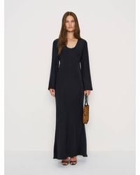 Reformation - Vivia Silk Dress - Lyst