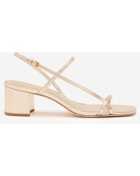 Reformation - Serenity Block Heeled Sandal - Lyst