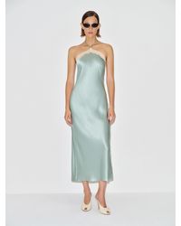 Reformation Stasia Silk Dress 2 in White | Lyst Reformation Stasia Silk Dress 2 in White | Lyst