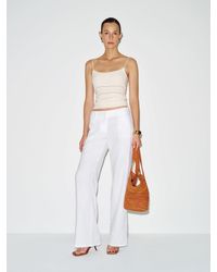 Reformation - Gisele Low Rise Linen Pant - Lyst
