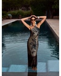 Reformation - Zinna Satin Dress - Lyst