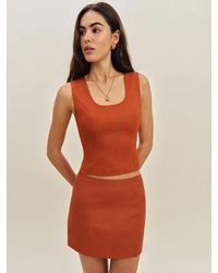 Reformation - Lindsey Linen Two Piece - Lyst