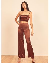 Reformation Isra Two Piece - Brown