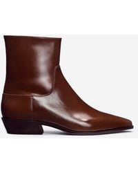 Reformation - Dominique Ankle Boot - Lyst
