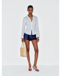 Reformation - Raya Fitted Voile Shirt 0 - Lyst