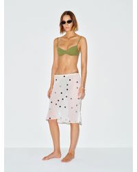 Reformation - Lanai Bikini Top Bean - Lyst