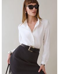 Reformation - Alfie Relaxed Shirt - Lyst