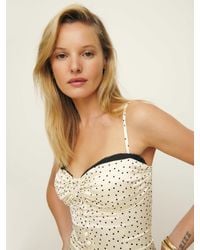 Reformation - Ursula Silk Top - Lyst