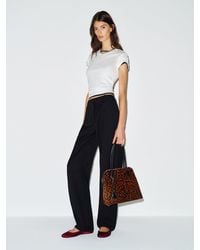 Reformation - Jackie Bow Leg Pant 0 - Lyst