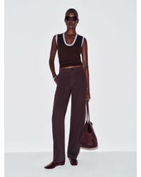 Reformation - Marta Regenerative Merino Sweater Tank Top - Lyst