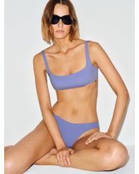 Reformation - Kauaii Bikini Top Neptune - Lyst