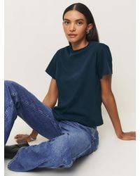 Reformation - Rowan Crew Tee - Lyst