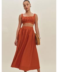 Reformation - Shannon Linen Two Piece - Lyst