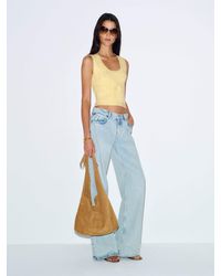 Reformation - Erin Cotton Sweater Tank Top - Lyst