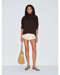 Reformation - Trista Cashmere Mock Neck Sweater - Lyst