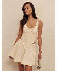 Reformation - Evy Linen Two Piece - Lyst
