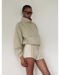 Reformation - Cruz Jacket Sage - Lyst