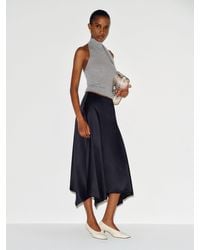 Reformation - Mccall Silk Skirt - Lyst