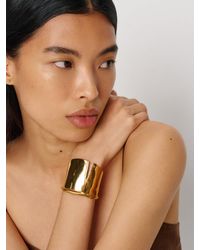 Reformation - Gertrude Cuff With Pave Slit - Lyst