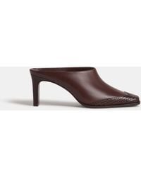Reformation - Claudette Heeled Mule 5 - Lyst